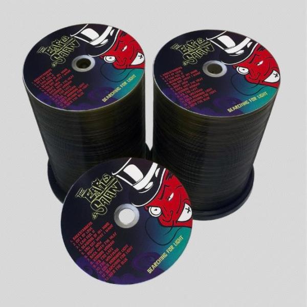 Bulk CD duplication and DVD printing